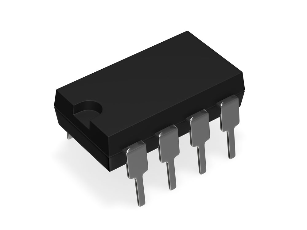 555 Timer IC chip