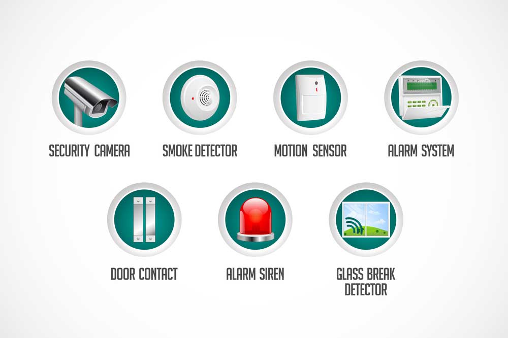 Most home security systems use Sensor circuits