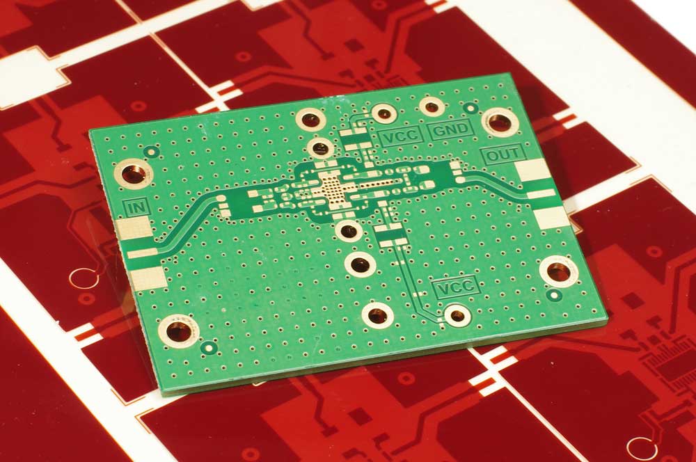 A substrate with solder joints and solder masks