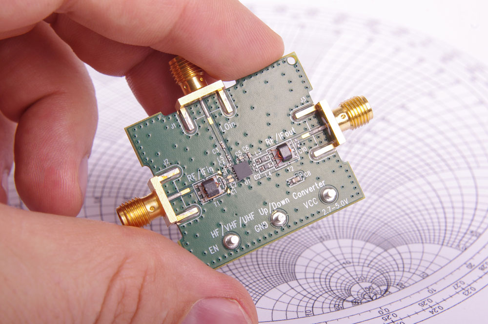 A Microwave mixer printed circuit