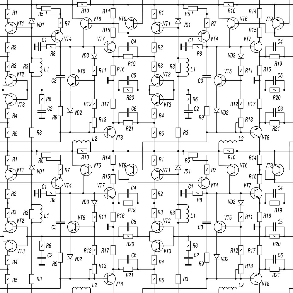A circuit schematic diagram