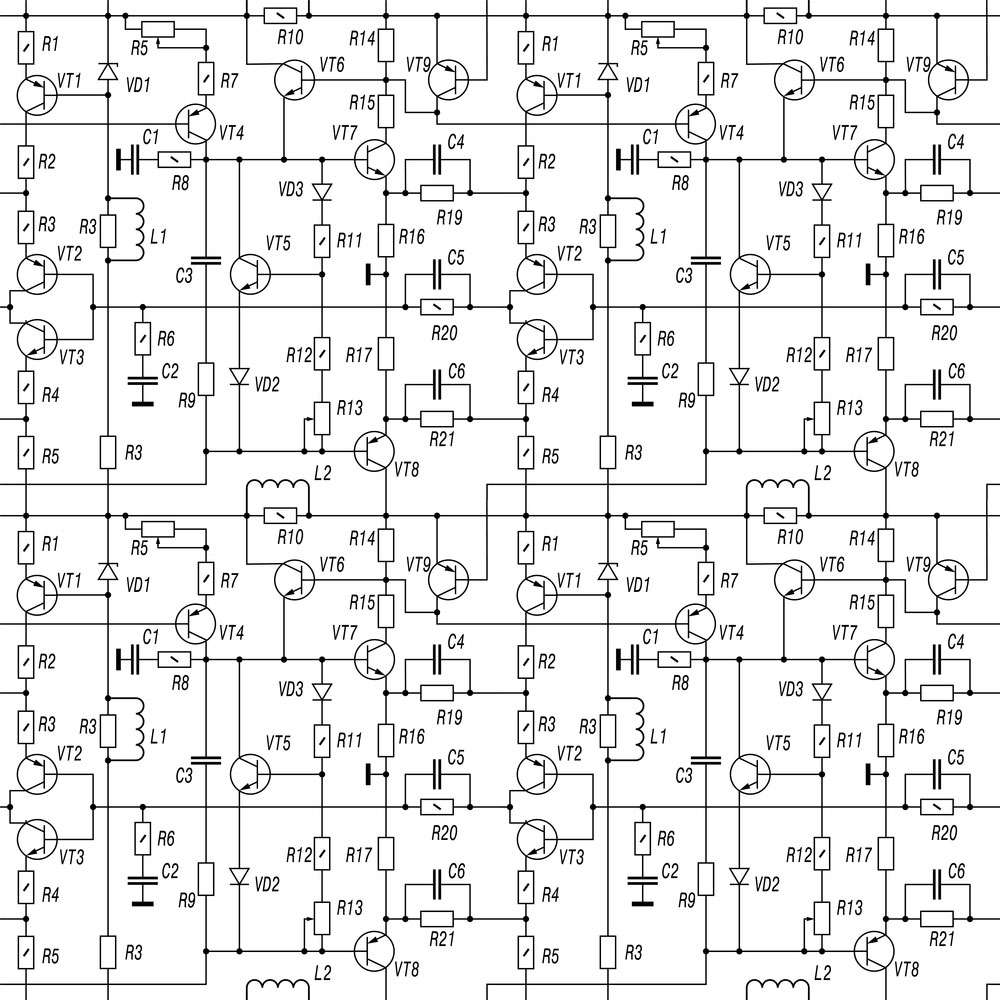 A circuit schematic diagram