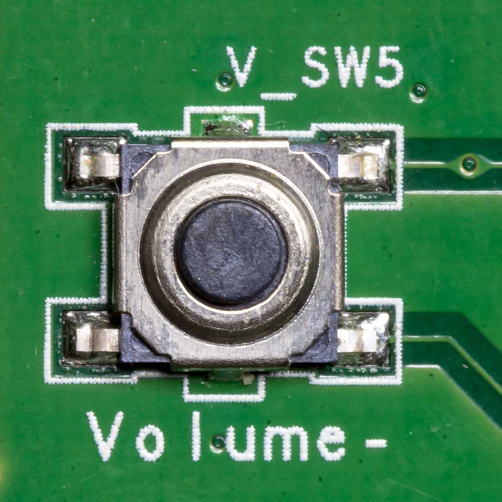 A PCB tactile switch
