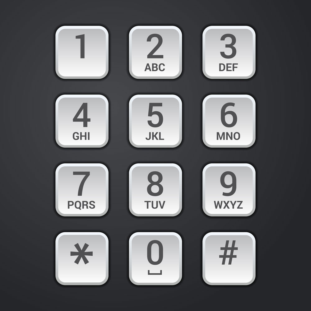 Mobile Phone Keypad