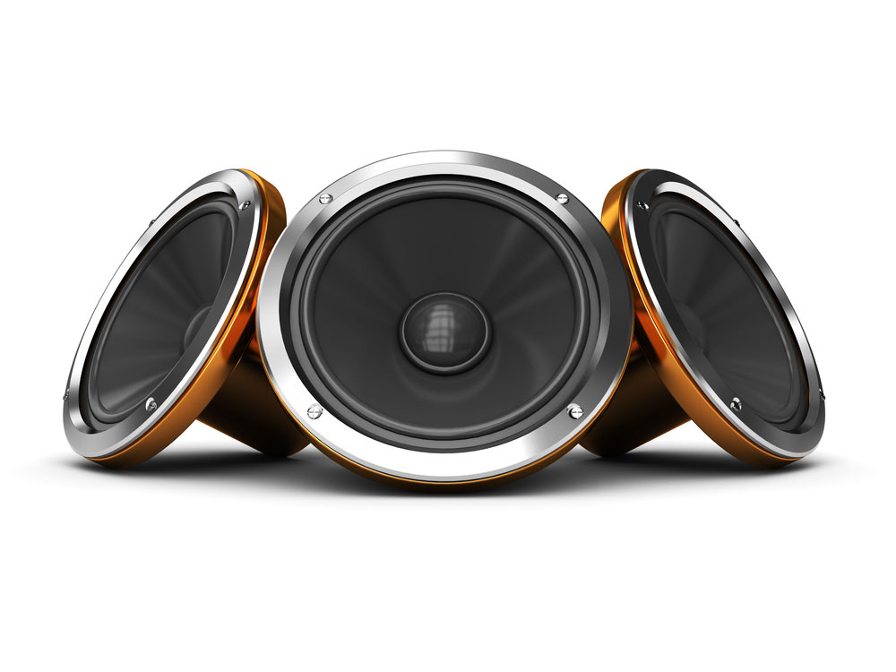 audio speakers