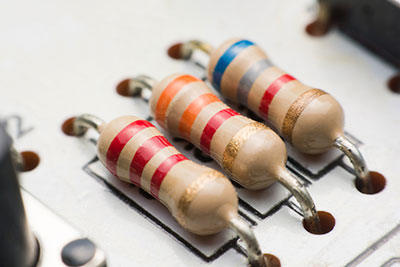 Resistors on a Circuit Board