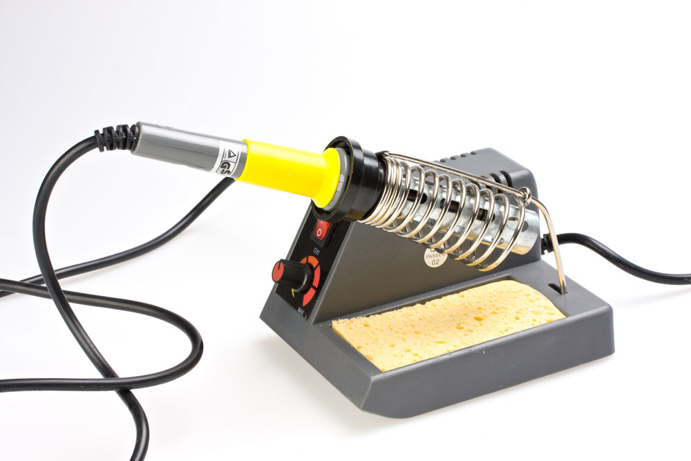 A soldering station