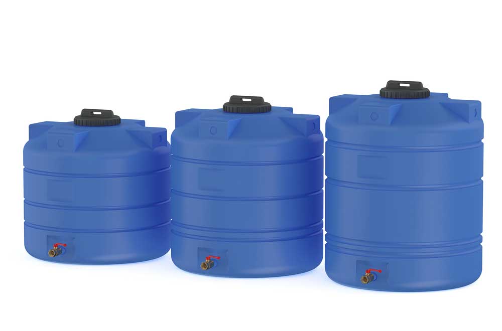 Water tanks that you can use capacitance water level sensors in  