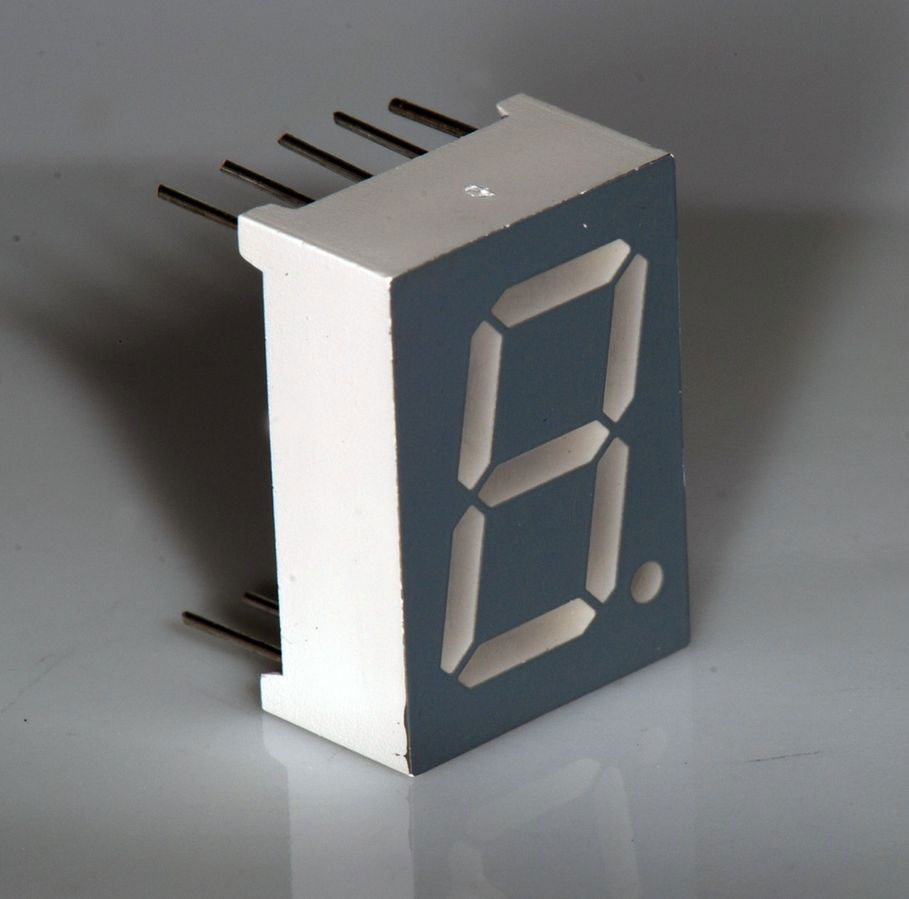 A 7-segment LED display component