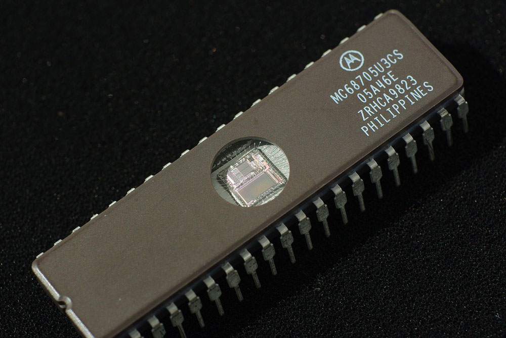 An EPROM microcontroller