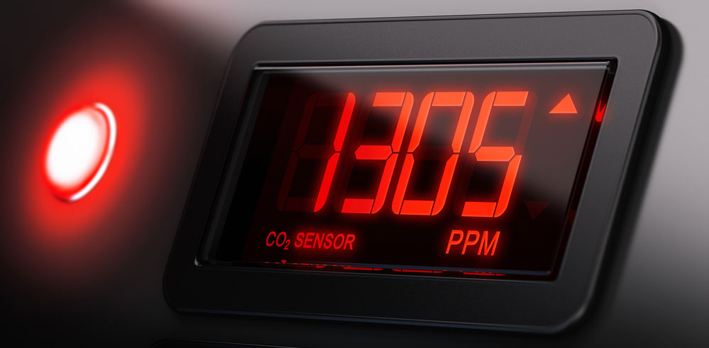 Image showing a carbon dioxide-based sensor. 