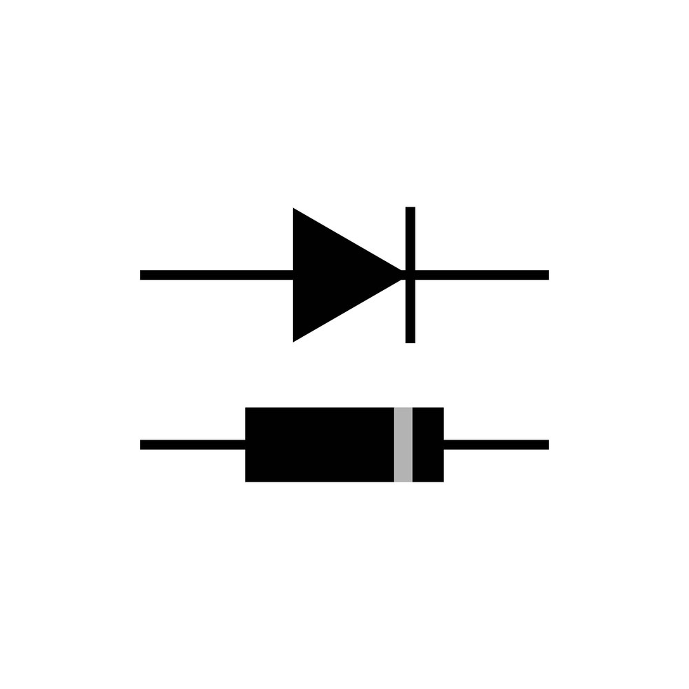 Vector diode symbols