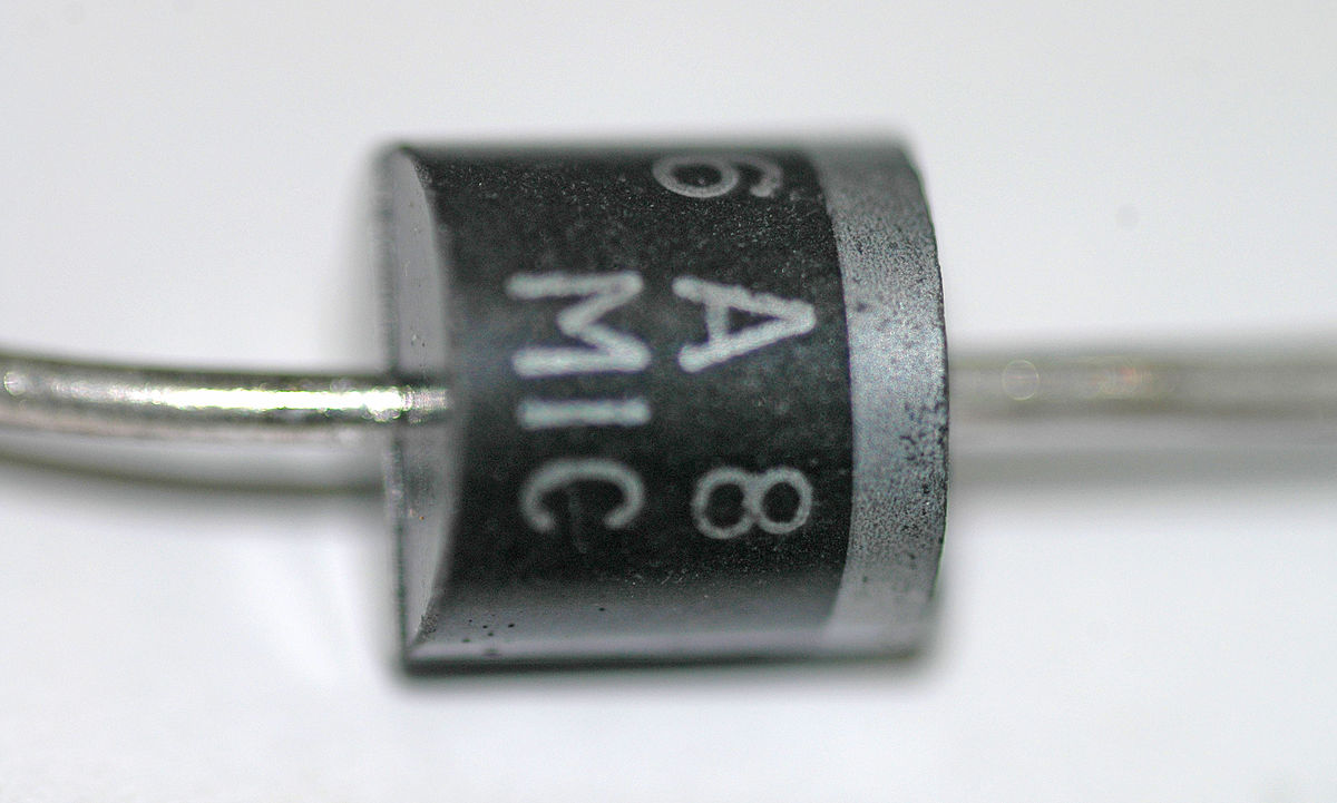 Image showing a rectifier diode. 