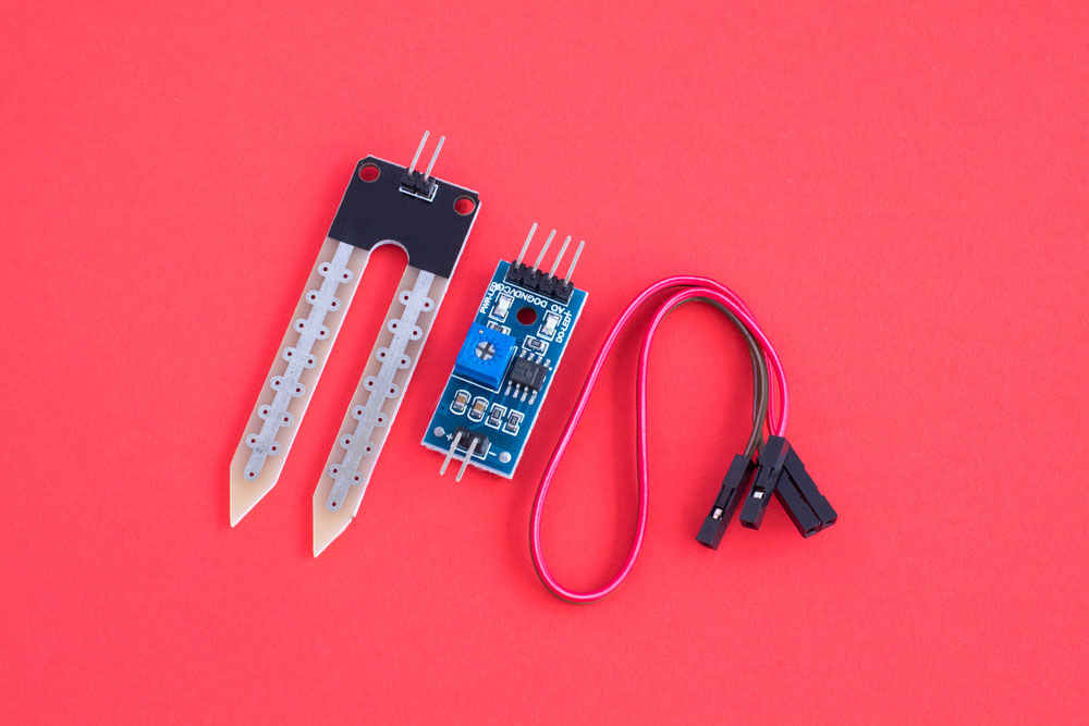 A soil humidity sensor for Arduino