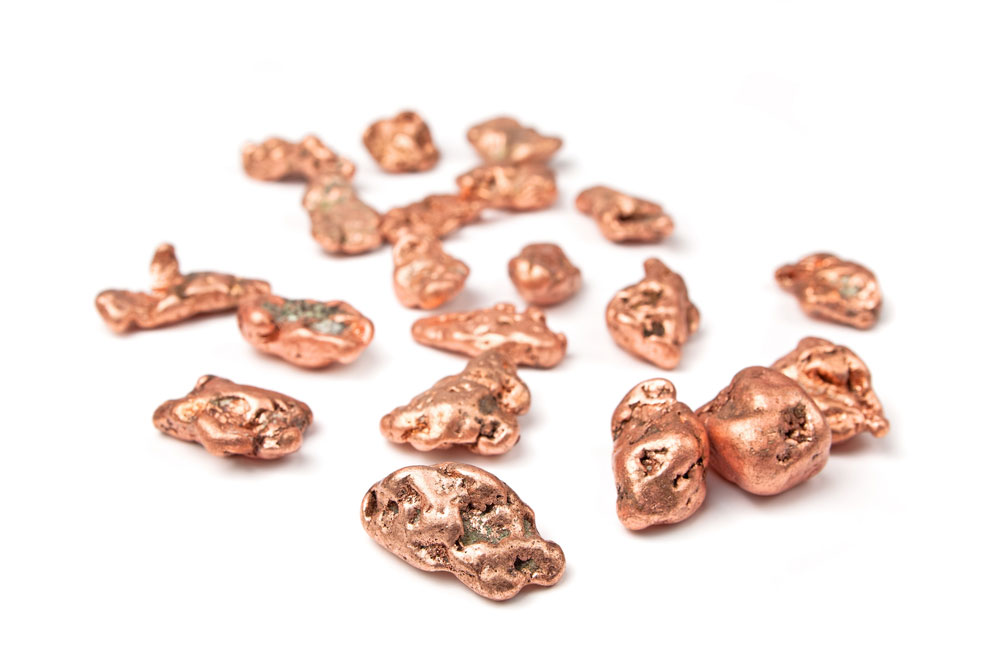 Copper is the main product recovered from PCBs.