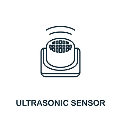 an ultrasonic sensor icon