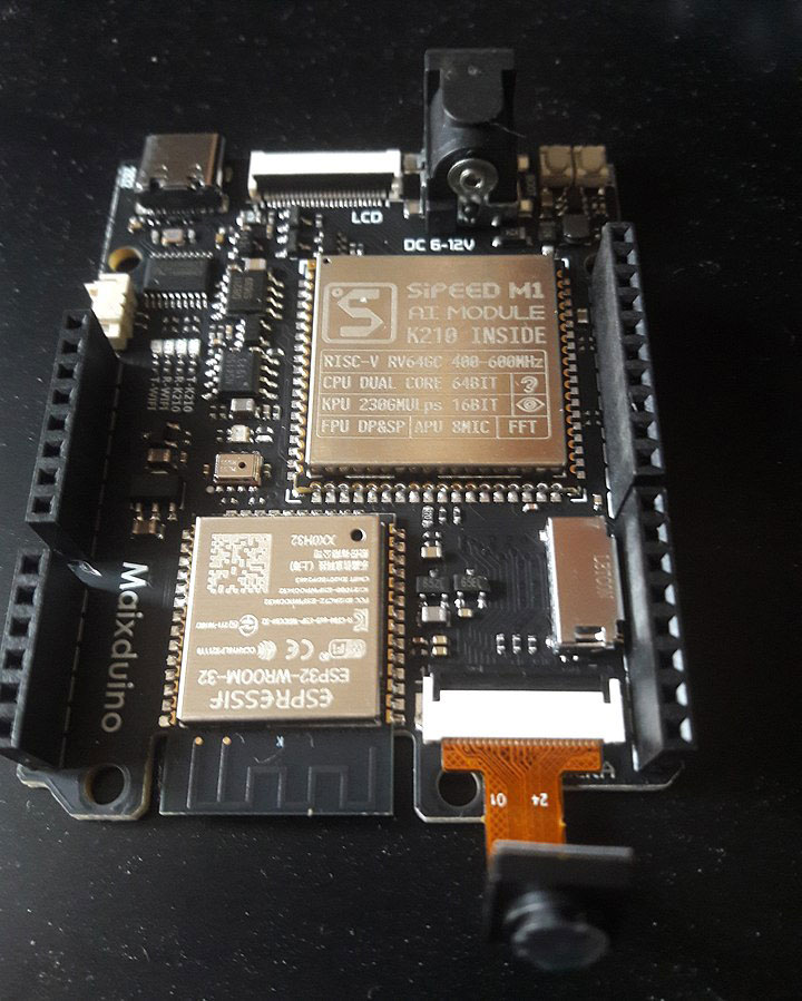 MaixDuino board- AI module K210 Inside