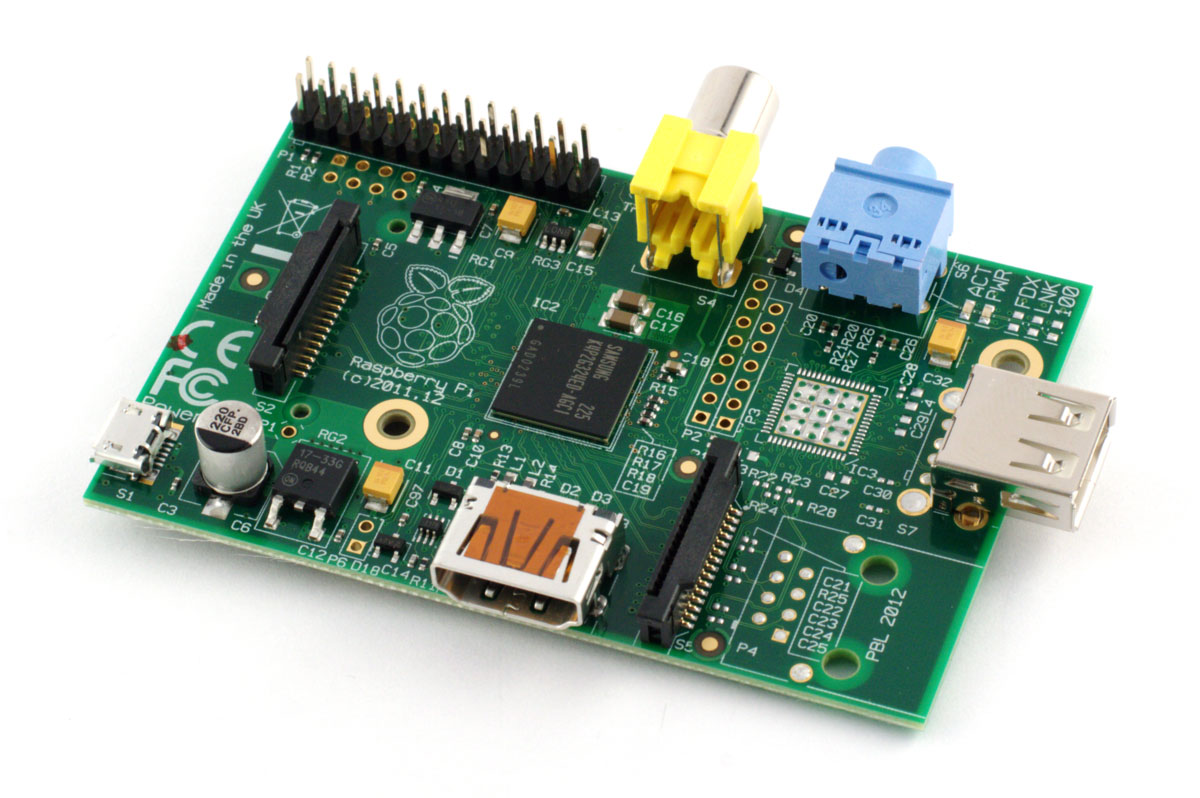 Raspberry Pi Model A that uses BCM2835 SOC