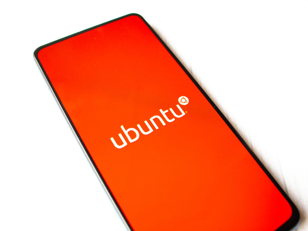 Ubuntu OS on a mobile device