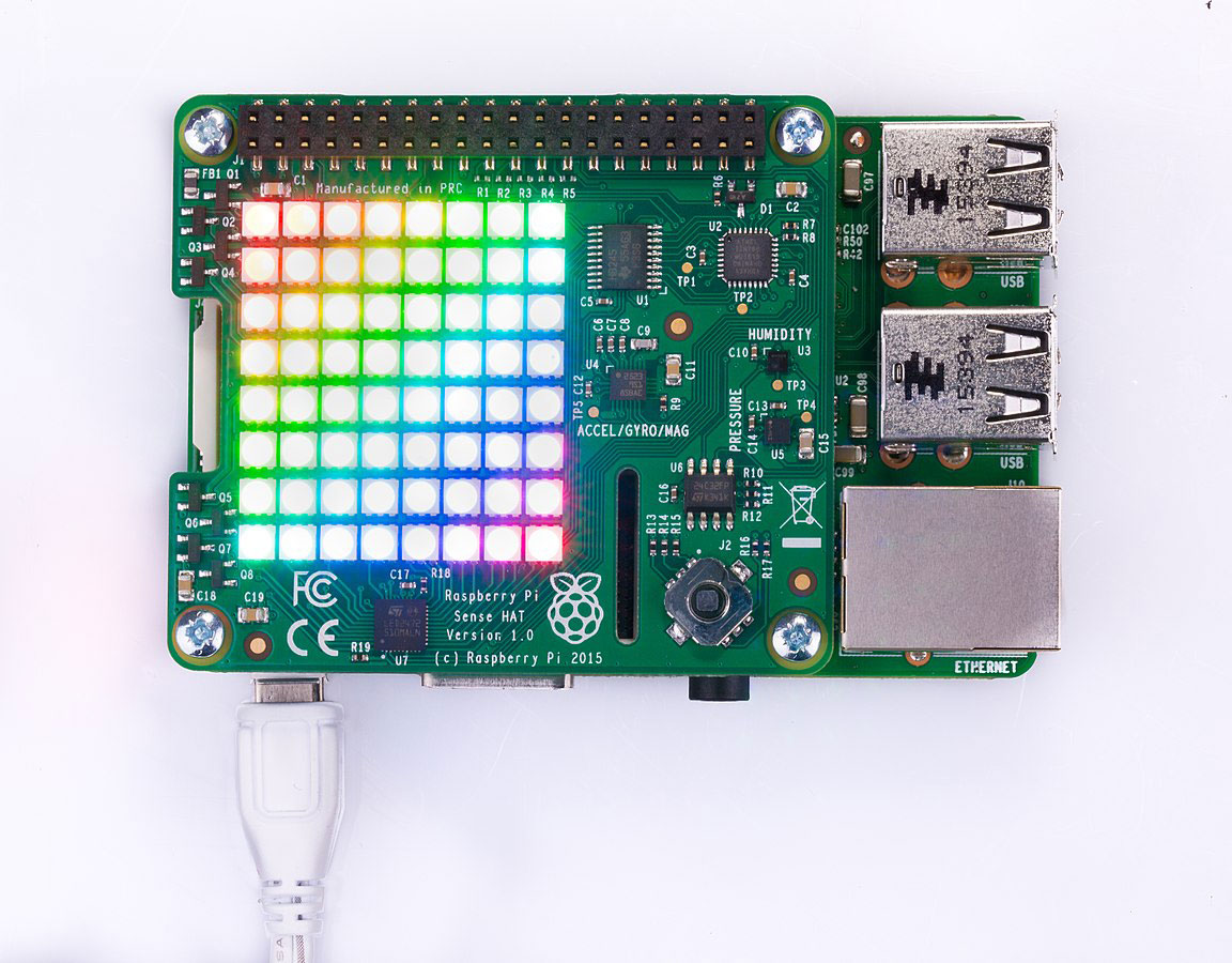 Raspberry Pi with Sense HATRaspberry Pi with Sense HAT