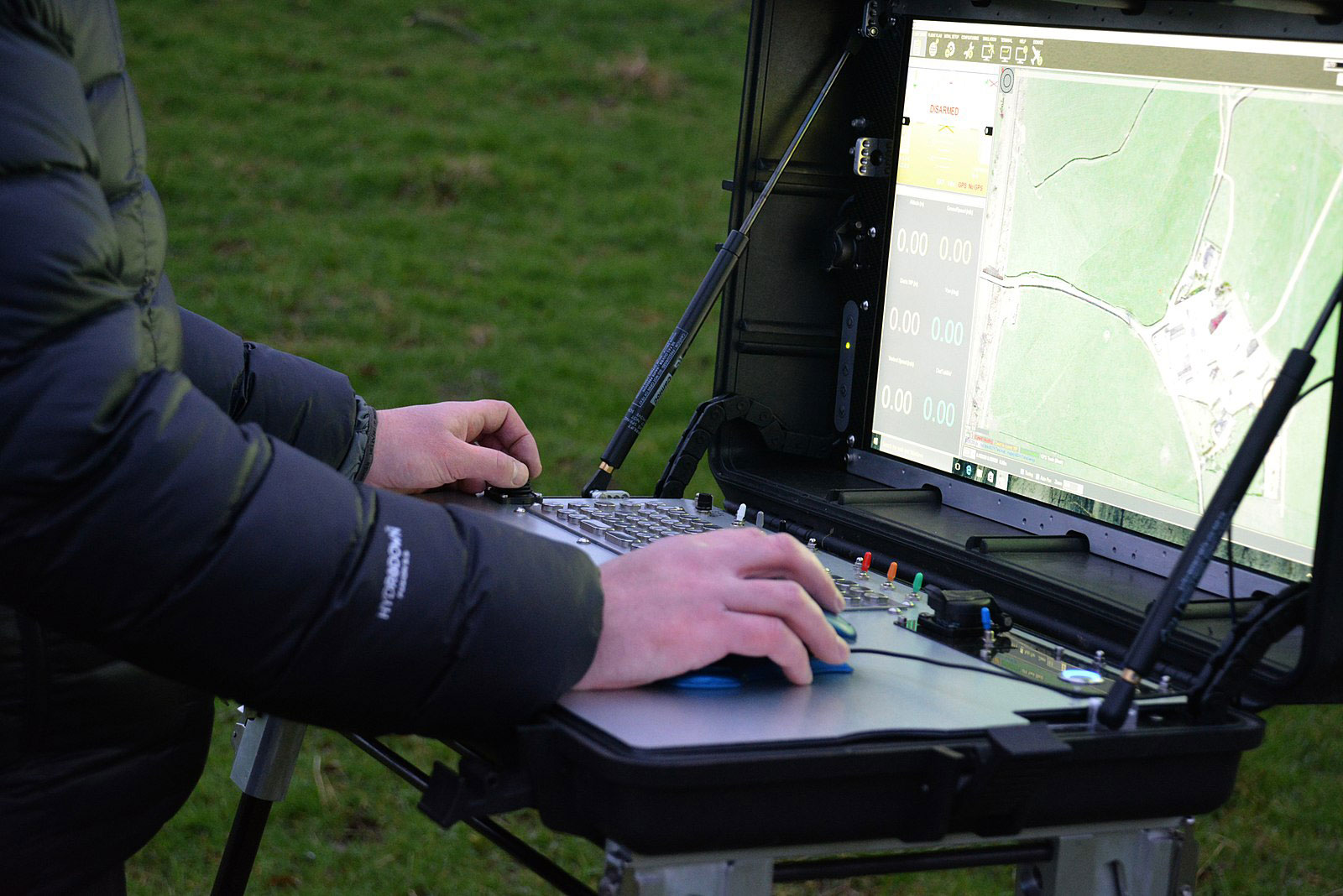 A portable UAV ground control station