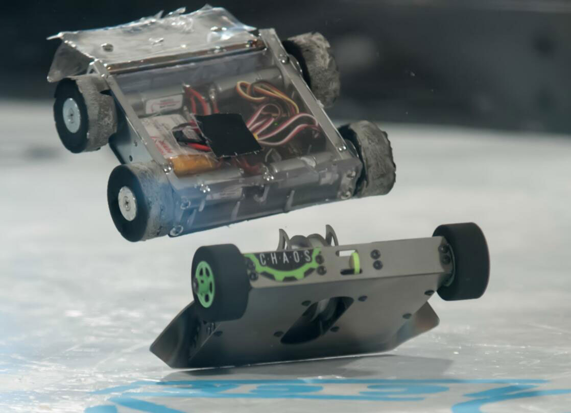 Battle robots in action