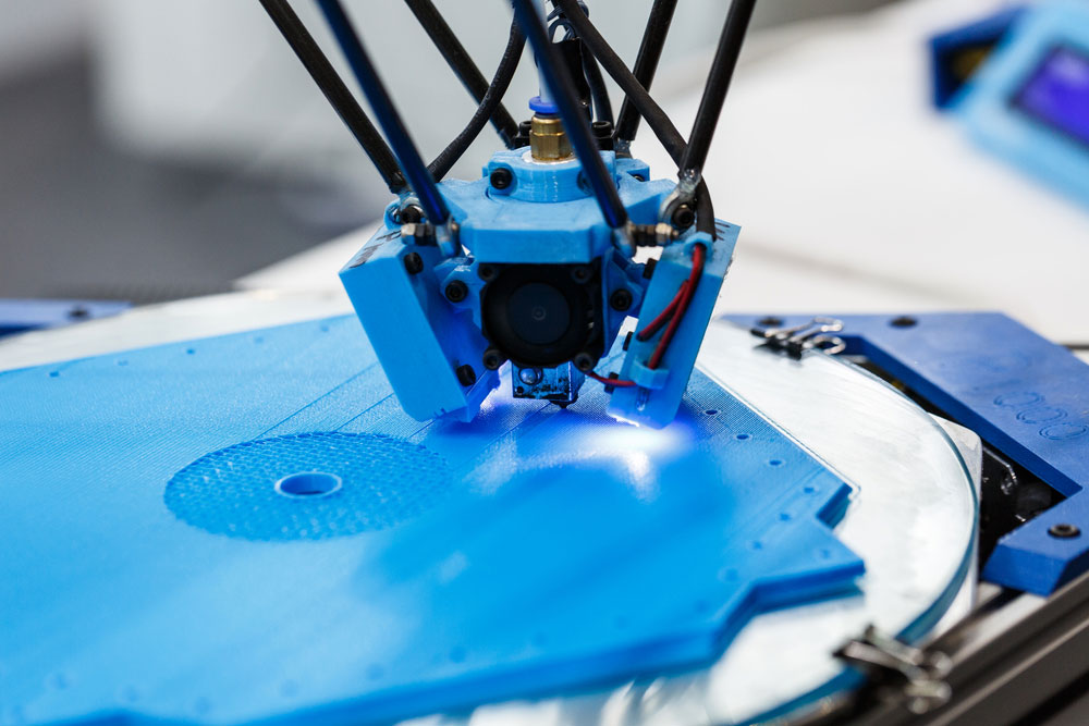3D Printing detail High-tech manufacturing