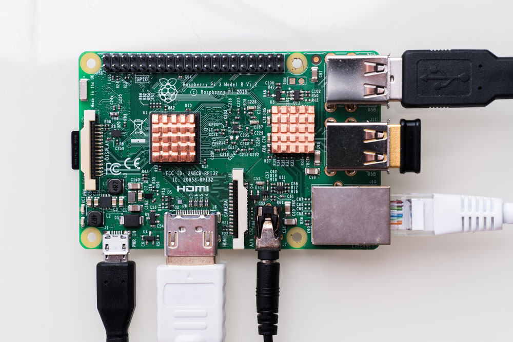 Raspberry pi single board credit card size computer