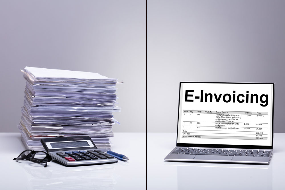 Replacing the E-invoice with new technology