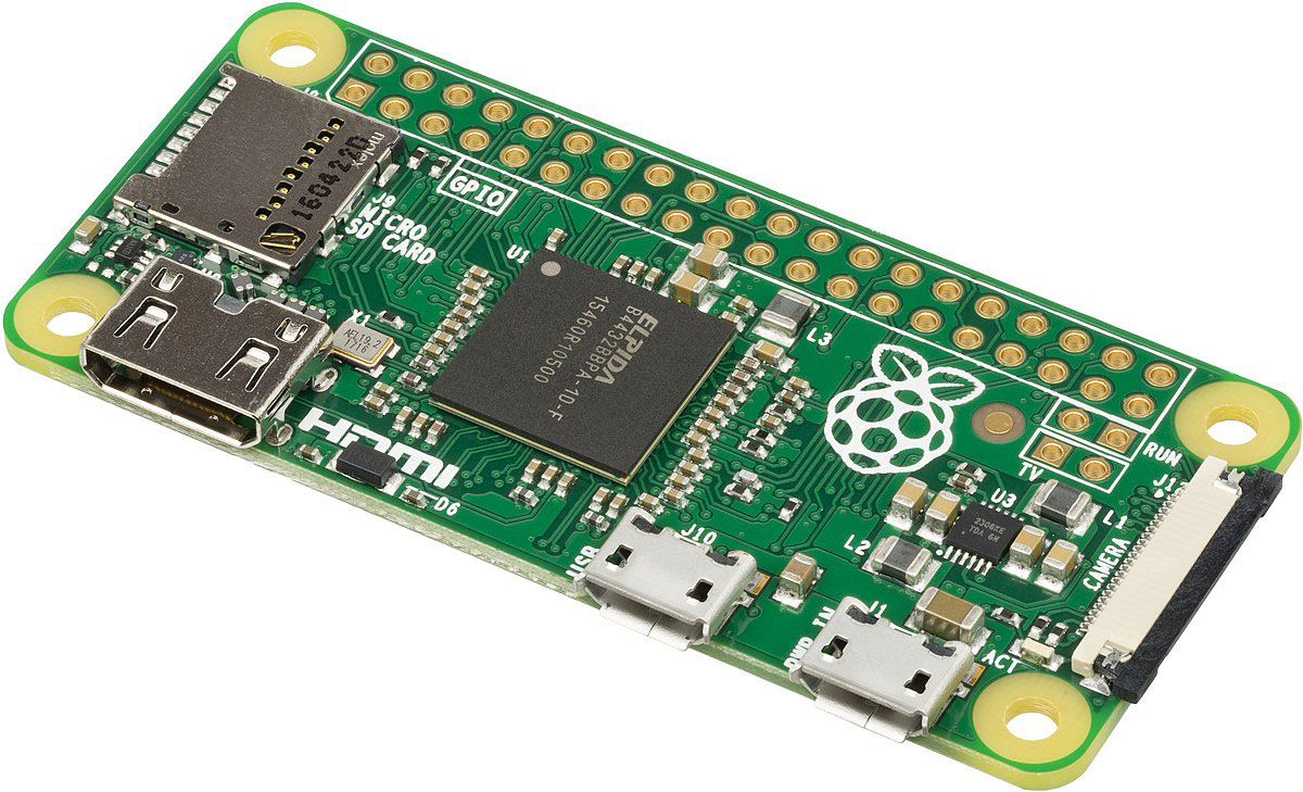 Raspberry Pi Zero Layout Diagram