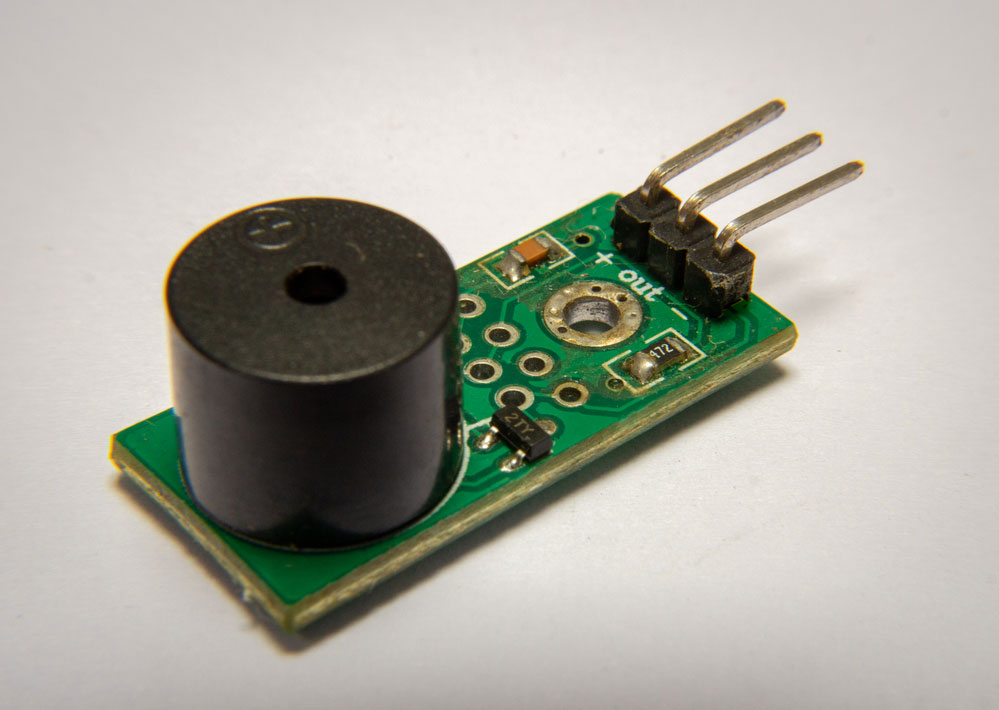 Arduino piezo buzzer module component 