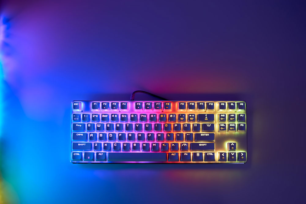 Mechanical gaming keyboard