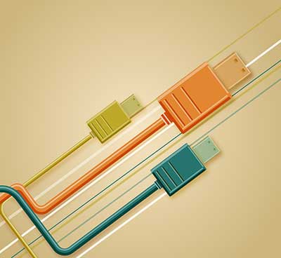 an image of USB cables