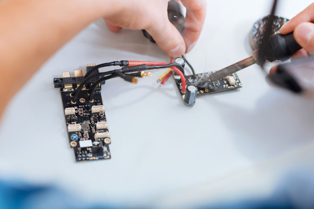 Soldering is significant in electronics repair