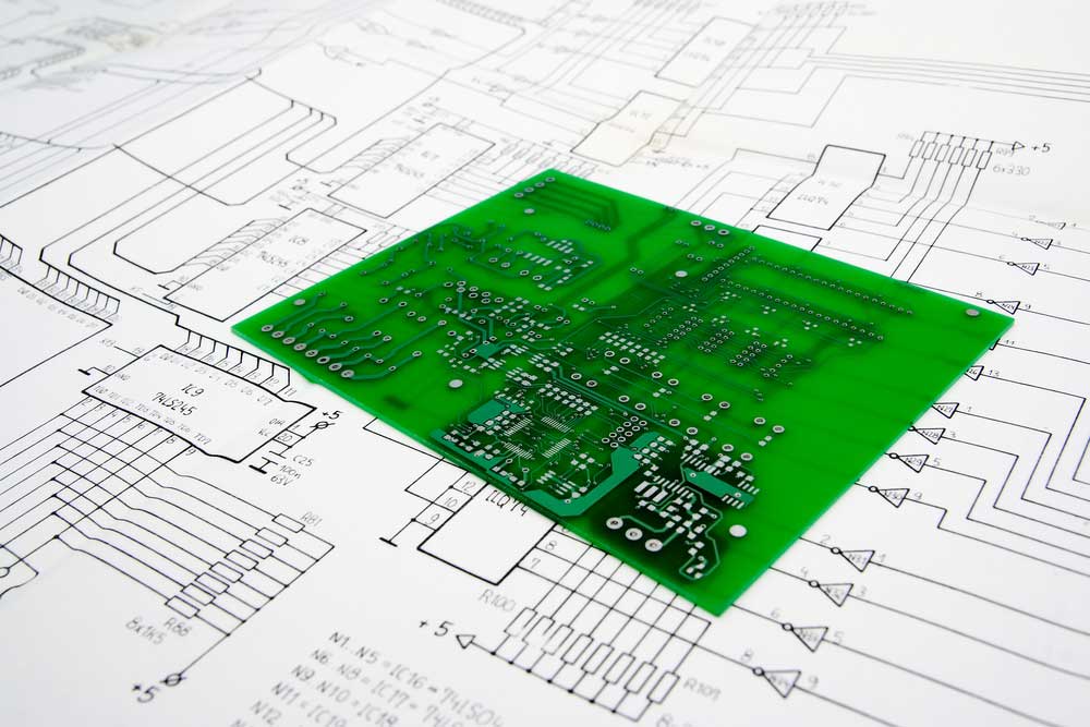 The circuit board and schematic