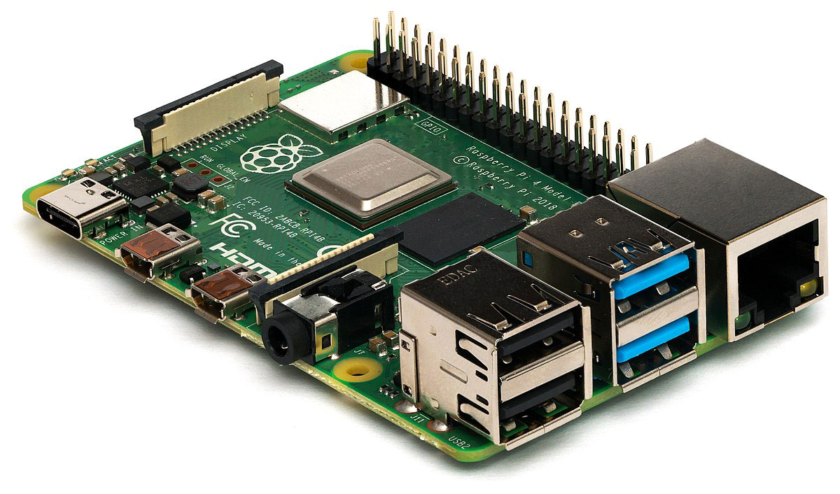 Users can attach a PoE HAT to the Pi 4 Model B. 