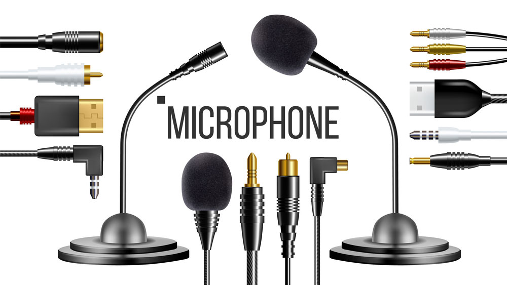 Microphones and connectors