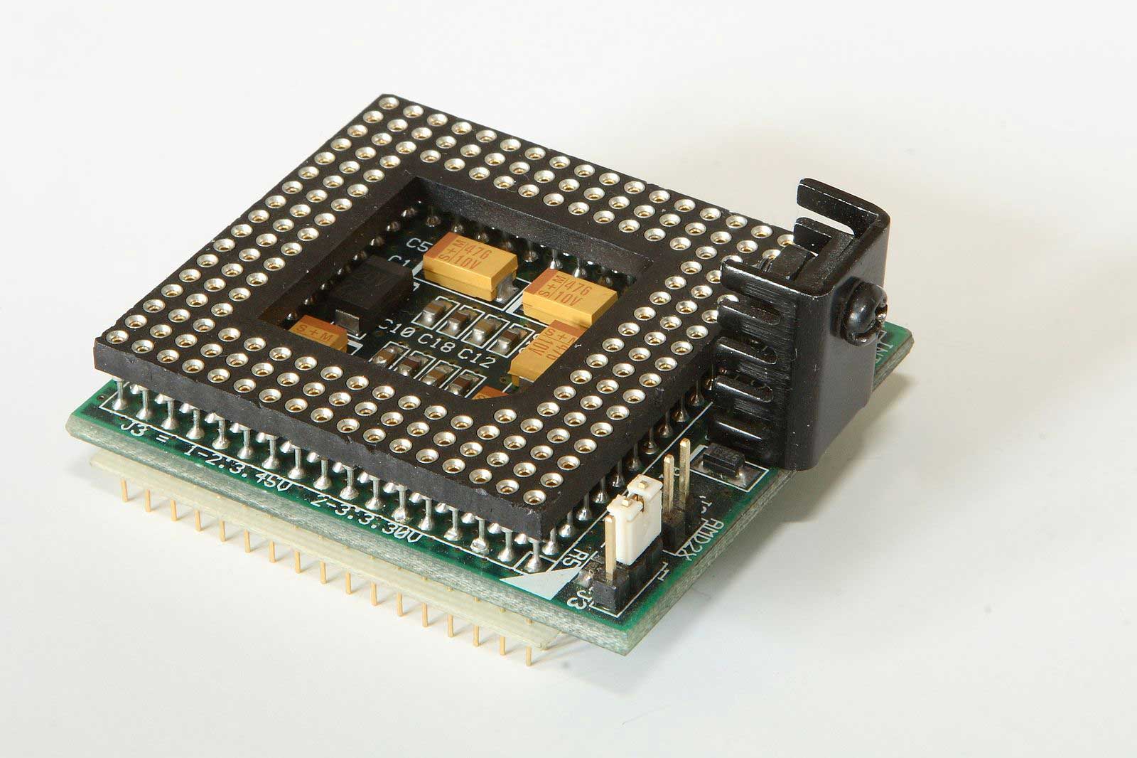 A voltage/buck converter (5V to 3.3V) for 80486 dx4 processors