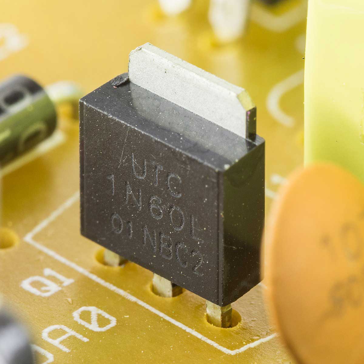 An N-channel power MOSFET