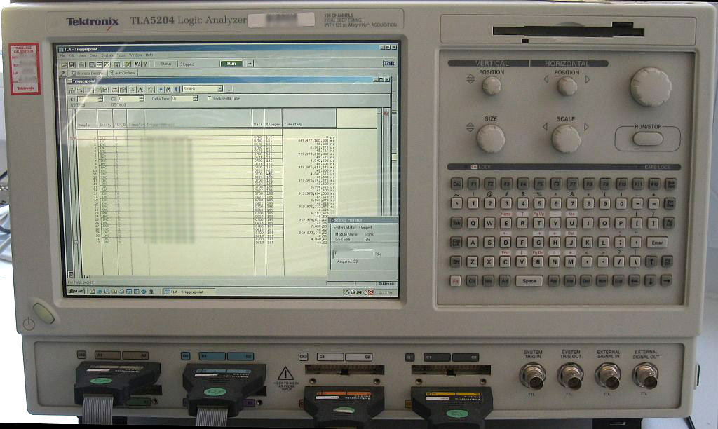 A logic analyzer