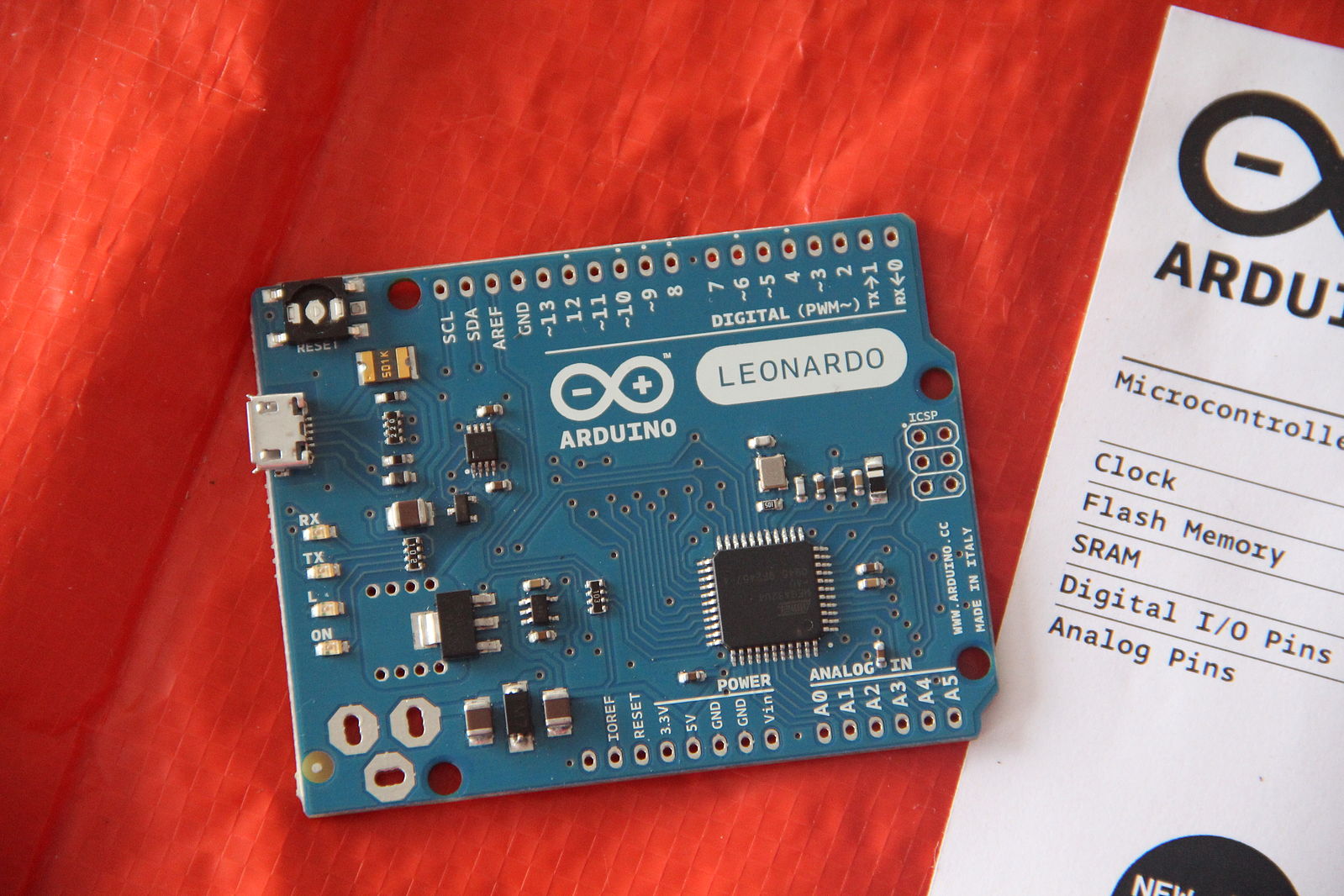 The Arduino Leonardo