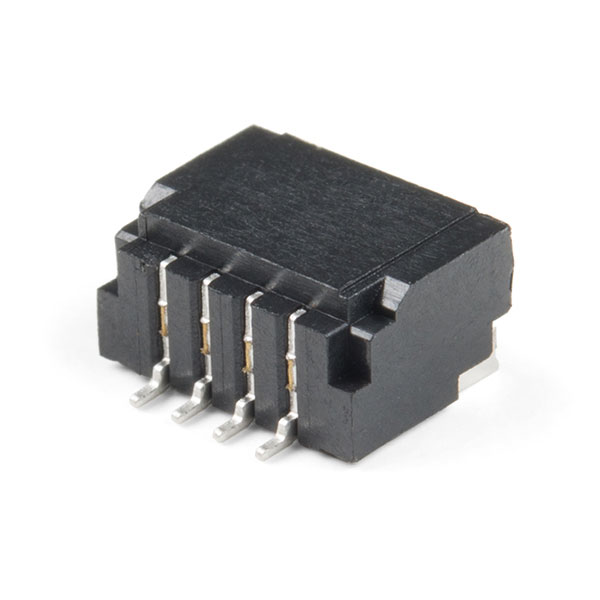 A 4-pin Qwiic JST SMD connector