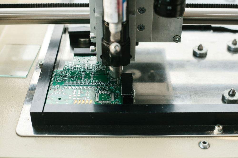 Technological process-assembling the board