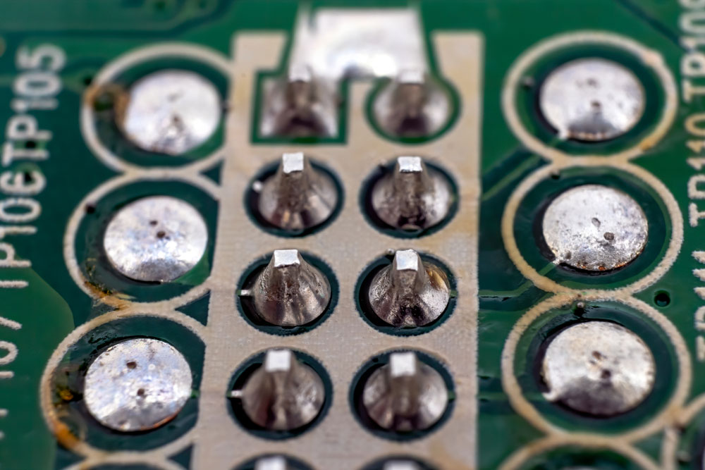 Tiny blow/pin holes on a PCB’s underside