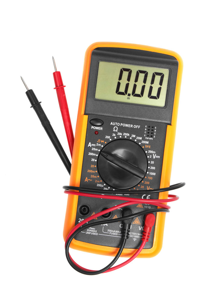 A digital multimeter