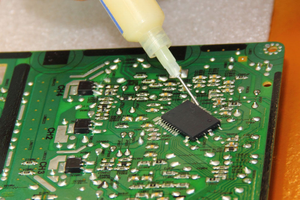 soldering on PCB