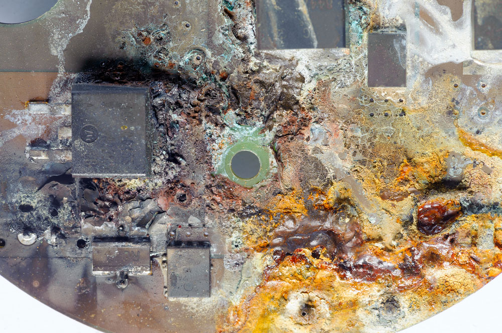 Printed Circuit Board of Corrosion