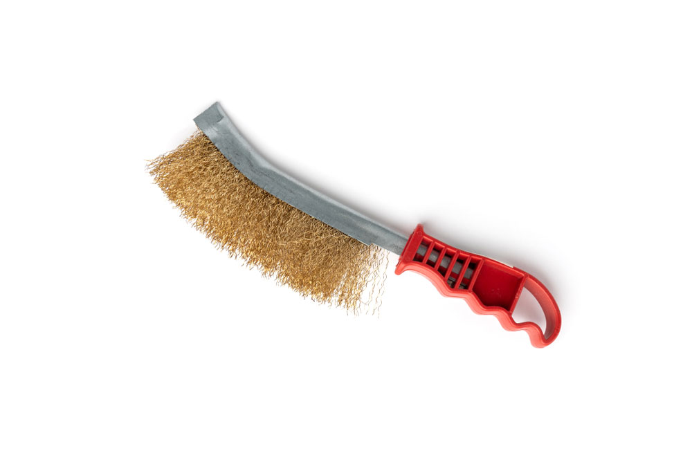 Brush for rust removal