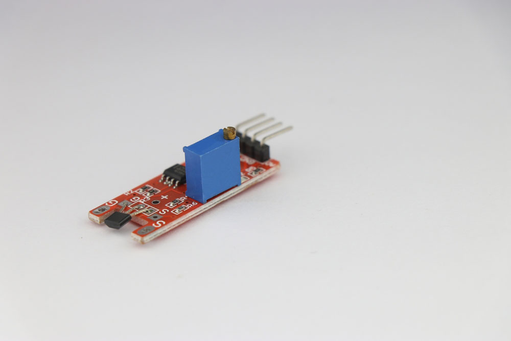 Linear hall effect sensor module for Arduino and other microcontroller board projects