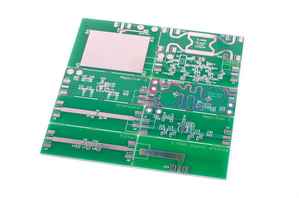 Various RF circuit boards